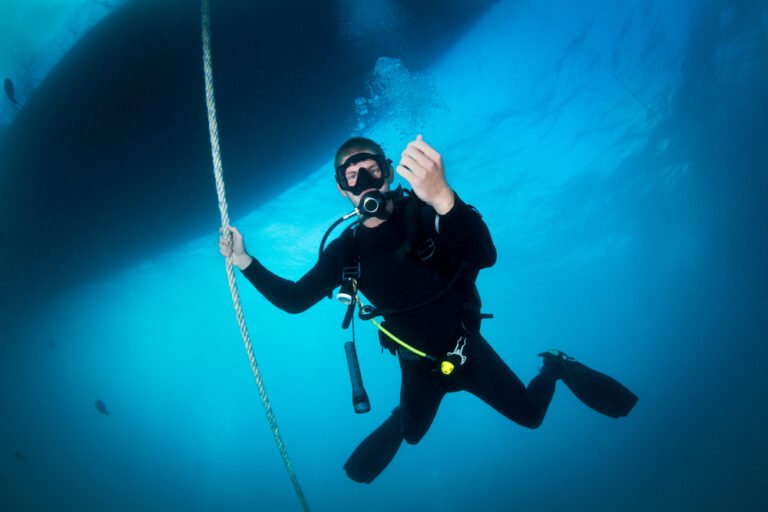Scuba Diver on Line